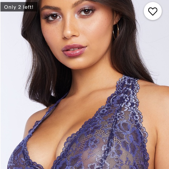 Savage X Fenty Floral Lace Racerback + Thong Set - Picture 5 of 5